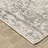 Oriental Weavers Soho SOH07 Grey/ Blue Area Rug Corner Image