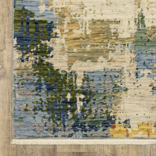 Oriental Weavers Soleri SOL01 Beige/Multi Area Rug Corner Image