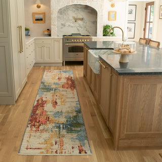 Oriental Weavers Soleri SOL01 Beige/Multi Area Rug Runner Image Feature