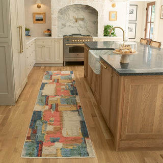 Oriental Weavers Soleri SOL02 Multi/Pink Area Rug Runner Image Feature