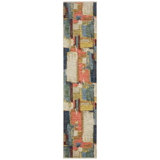 Oriental Weavers Soleri SOL02 Multi/Pink Area Rug Runner Image
