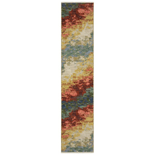 Oriental Weavers Soleri SOL04 Beige/Multi Area Rug Runner Image