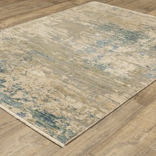 Oriental Weavers Soleri SOL07 Beige/Blue Area Rug