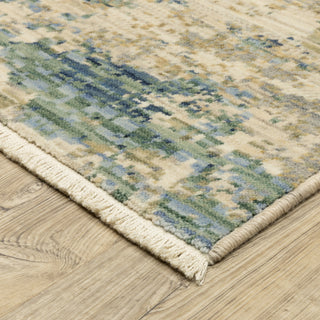 Oriental Weavers Soleri SOL07 Beige/Blue Area Rug