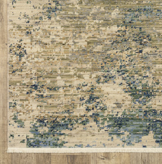 Oriental Weavers Soleri SOL07 Beige/Blue Area Rug 