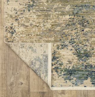 Oriental Weavers Soleri SOL07 Beige/Blue Area Rug 