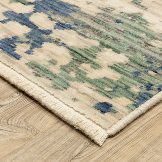 Oriental Weavers Soleri SOL08 Beige/Green Area Rug