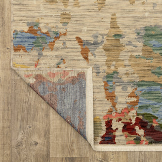 Oriental Weavers Soleri SOL09 Beige/Multi Area Rug Corner Image