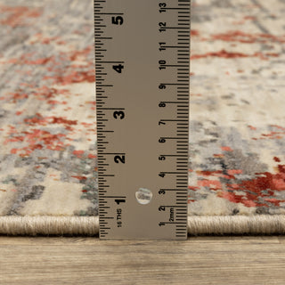 Oriental Weavers Soleri SOL10 Beige/Pink Area Rug Pile Image
