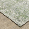 Oriental Weavers Solstice SLS02 Green/ Grey Area Rug Corner Image