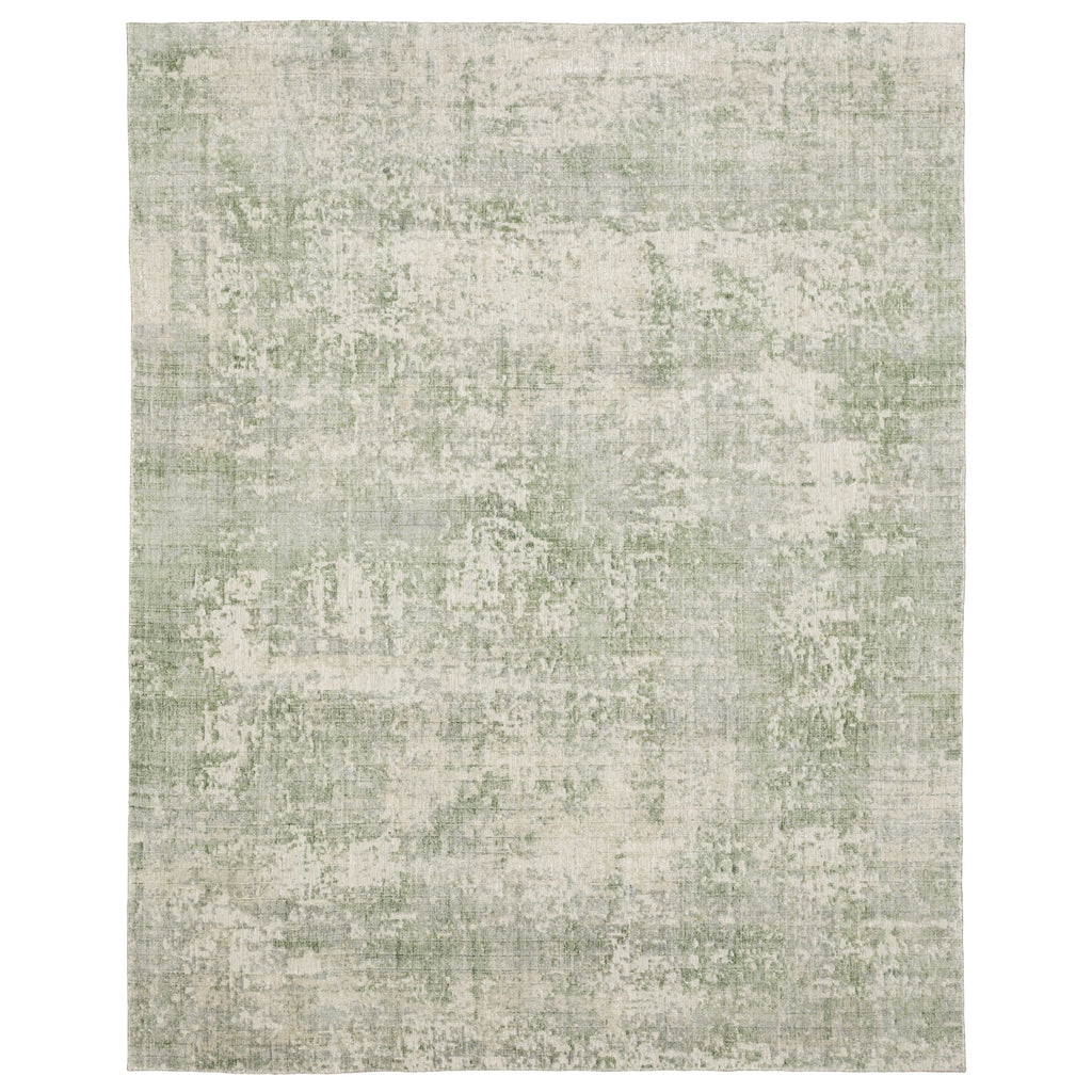 Oriental Weavers Solstice SLS02 Green/ Grey Area Rug main image