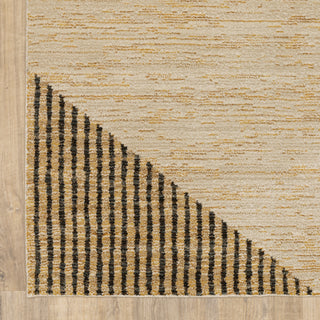 Oriental Weavers Strada STR10 Gold/ Multi Area Rug Corner Image