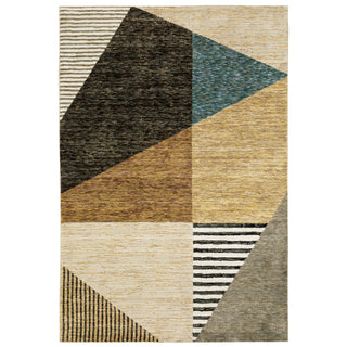 Oriental Weavers Strada STR10 Gold/ Multi Area Rug Main Image