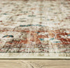 Oriental Weavers Sumter SUM03 Ivory/Rust Area Rug Pile Image