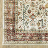 Oriental Weavers Sumter SUM05 Ivory/Red Area Rug Corner Image