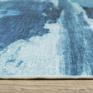 Oriental Weavers Sumter SUM10 Blue/Blue Area Rug Pile Image