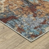 Oriental Weavers Sumter SUM13 Blue/Rust Area Rug
