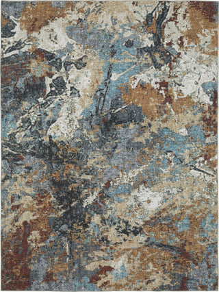 Oriental Weavers Sumter SUM13 Blue/Rust Area Rug