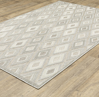 Oriental Weavers TANGIER TAN02 Beige/ Grey Area Rug Alternate Image