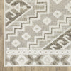 Oriental Weavers TANGIER TAN03 Beige/ Brown Area Rug Corner Image