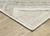 Oriental Weavers TANGIER TAN04 Grey/ Beige Area Rug Corner Image