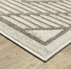 Oriental Weavers TANGIER TAN05 Beige/ Brown Area Rug Corner Image