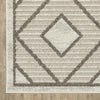 Oriental Weavers TANGIER TAN05 Beige/ Brown Area Rug Corner Image