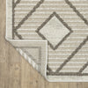 Oriental Weavers TANGIER TAN05 Beige/ Brown Area Rug Backing Image