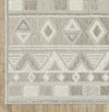 Oriental Weavers TANGIER TAN09 Beige/ Grey Area Rug Corner Image