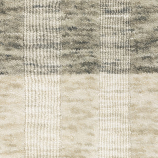Oriental Weavers Thatcher THA01 Beige / Grey Area Rug Close-up Image