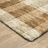 Oriental Weavers Thatcher THA04 Beige / Rust Area Rug Corner Image