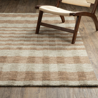 Oriental Weavers Thatcher THA04 Beige / Rust Area Rug Lifestyle Image Feature