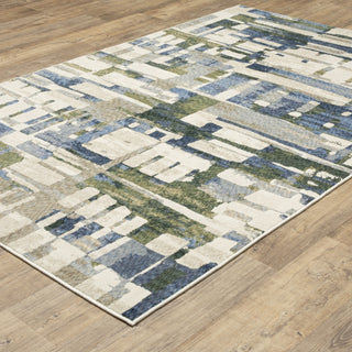 Oriental Weavers Tisdell TIS01 Blue / Green Area Rug Alternate Image