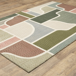 Oriental Weavers Tisdell TIS02 Green / Multi Area Rug Alternate Image
