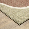 Oriental Weavers Tisdell TIS02 Green / Multi Area Rug Corner Image