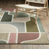 Oriental Weavers Tisdell TIS02 Green / Multi Area Rug Lifestyle Image Feature