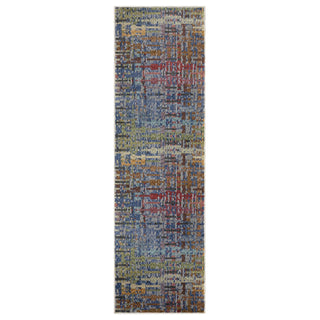 Oriental Weavers Tisdell TIS03 Blue / Multi Area Rug Runner Image