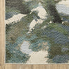 Oriental Weavers Tisdell TIS04 Blue / Green Area Rug Corner Image