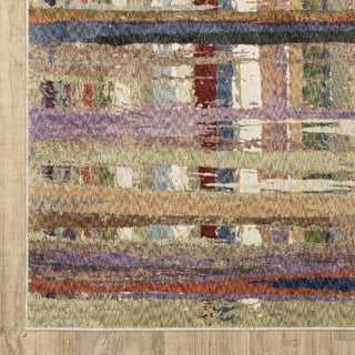 Oriental Weavers Tisdell TIS08 Multi / Area Rug Corner Image