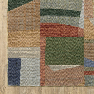 Oriental Weavers Tisdell TIS09 Multi / Area Rug Corner Image