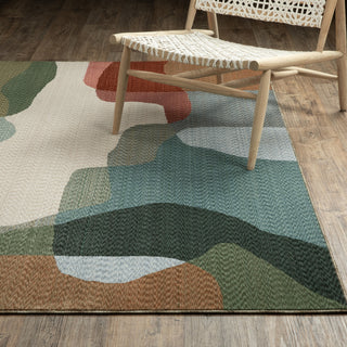 Oriental Weavers Tisdell TIS11 Multi / Area Rug Lifestyle Image Feature