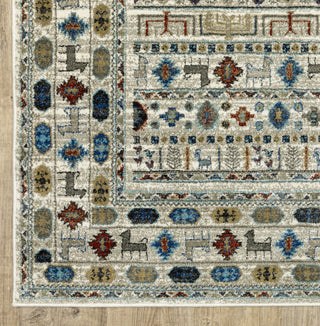 Oriental Weavers Venice 248W8 Ivory/Multi Area Rug Corner Image