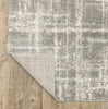 Oriental Weavers Verona 142E6 Grey/Ivory Area Rug Backing Image