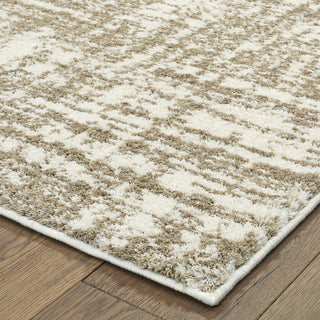 Oriental Weavers Verona 1803J Ivory/Taupe Area Rug Corner Shot