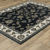 Oriental Weavers Vivian VI01B Navy/Ivory Area Rug