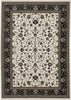 Oriental Weavers Vivian VI02B Ivory/Navy Area Rug