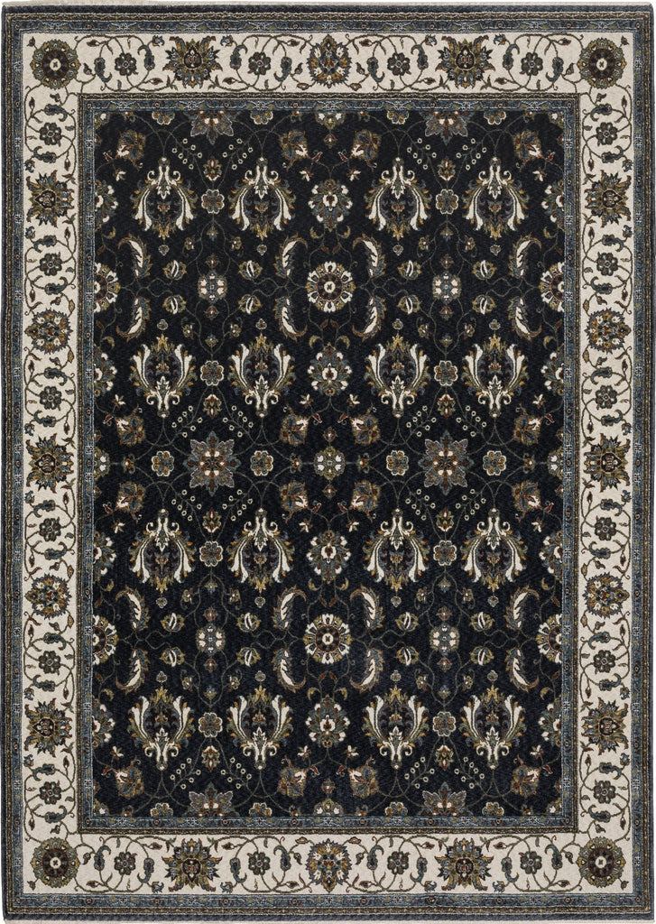 Oriental Weavers Vivian VI03A Blue/Ivory Area Rug