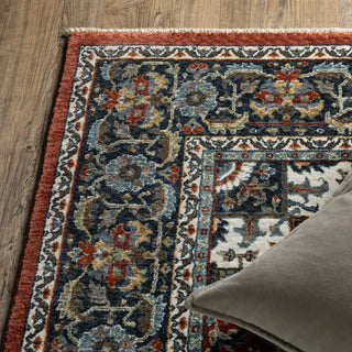 Oriental Weavers Vivian VI06A Red/Multi Area Rug Corner Image