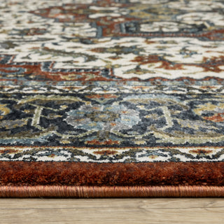 Oriental Weavers Vivian VI06A Red/Multi Area Rug Pile Image