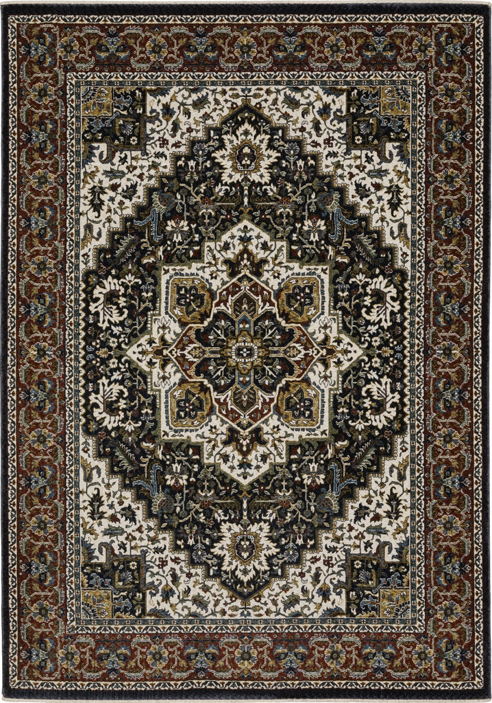 Oriental Weavers Vivian VI06C Navy/Multi Area Rug